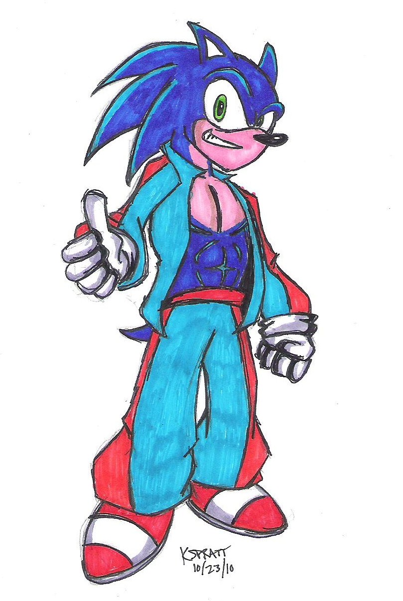 Sonic the Hedgehog by Niko11