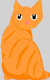 Fireheart(colored on ms paint) by NilraTheHedgehog