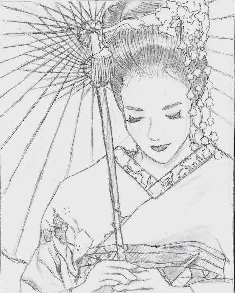 Geisha by NinjaChan