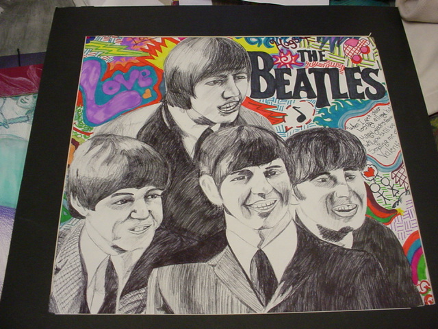 The Beatles by NinjaWithAPencil