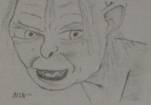 Just a Gollum by Ninjer