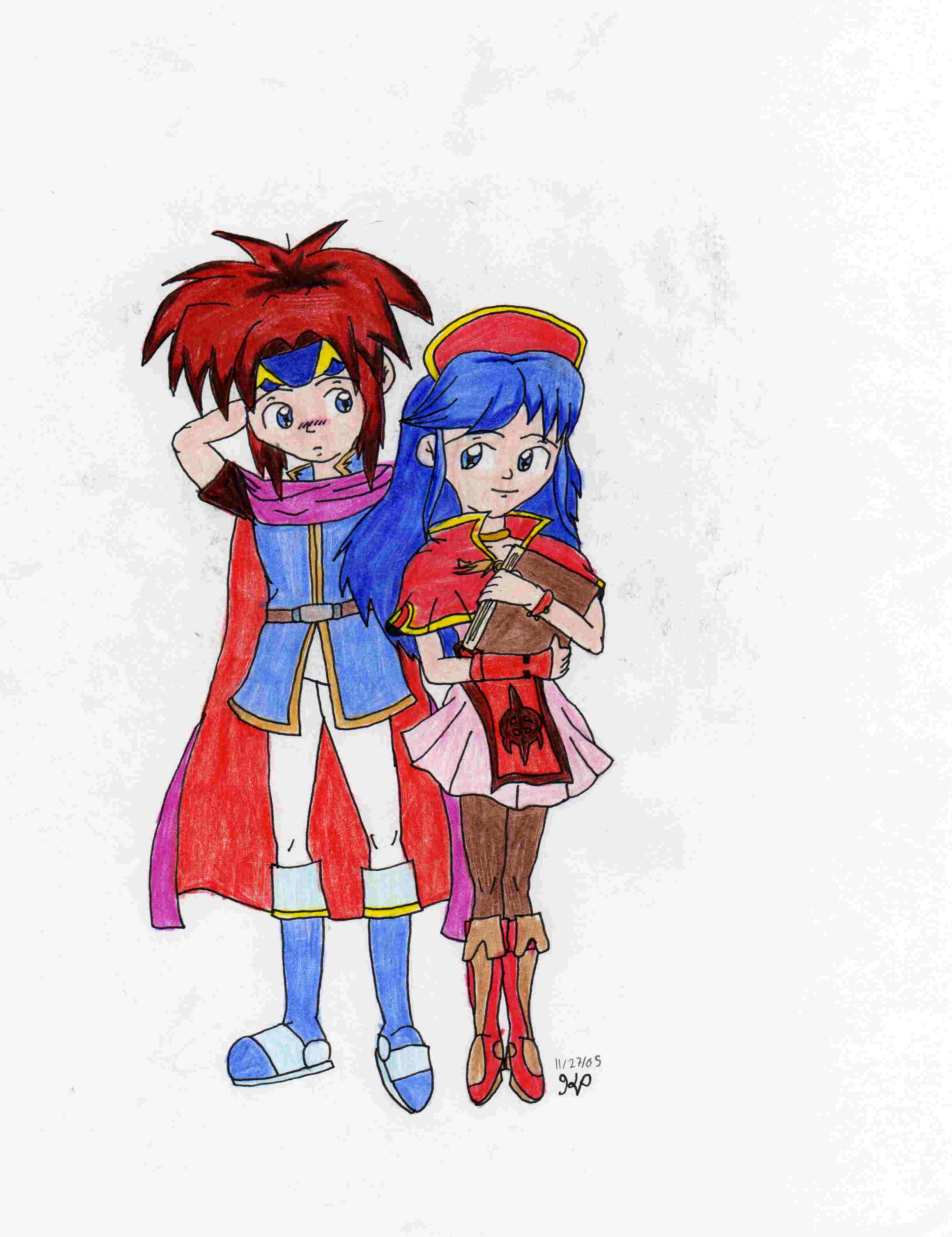 Roy and Lilina by Nintendo_Nut