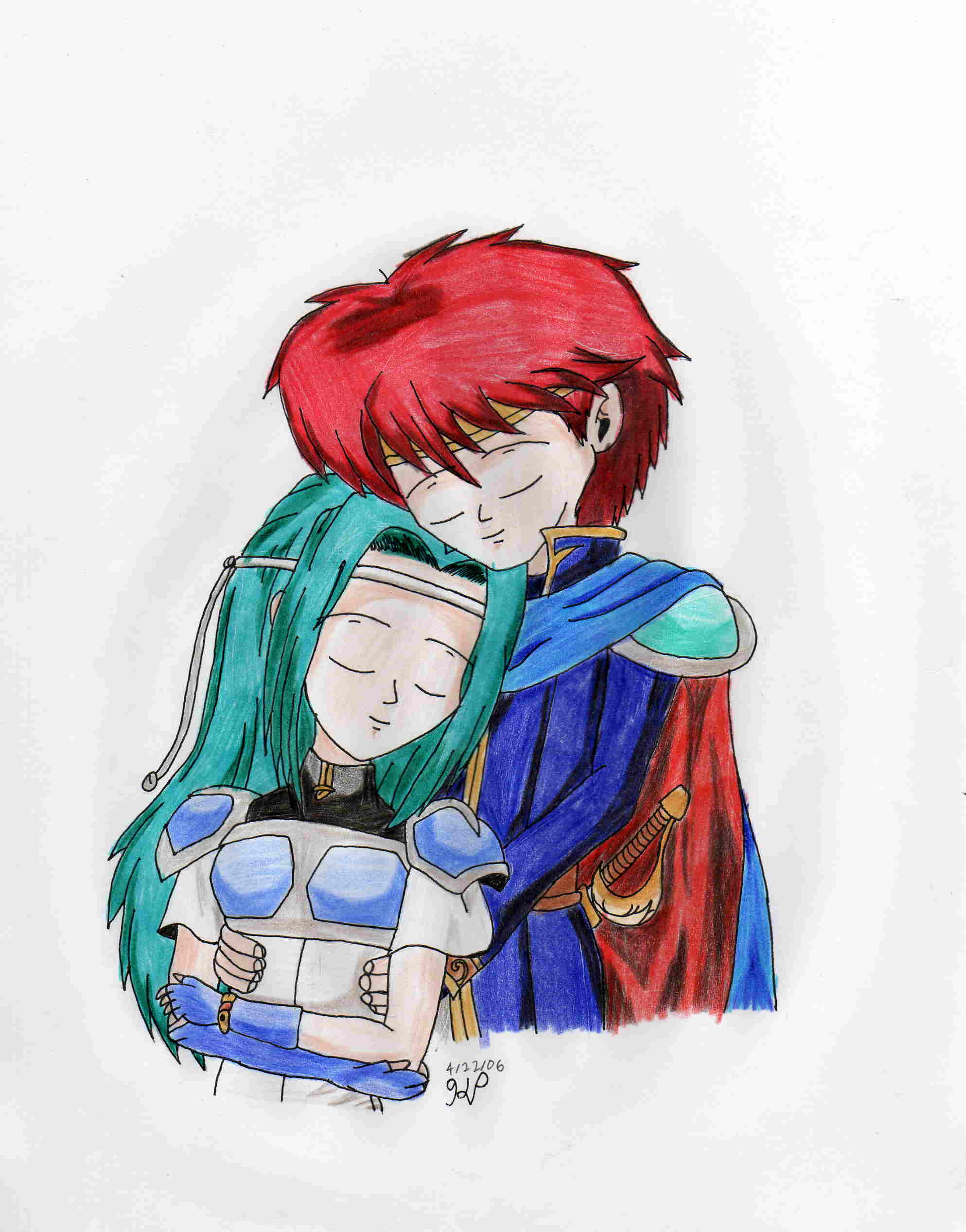 Eliwood and Fiora by Nintendo_Nut