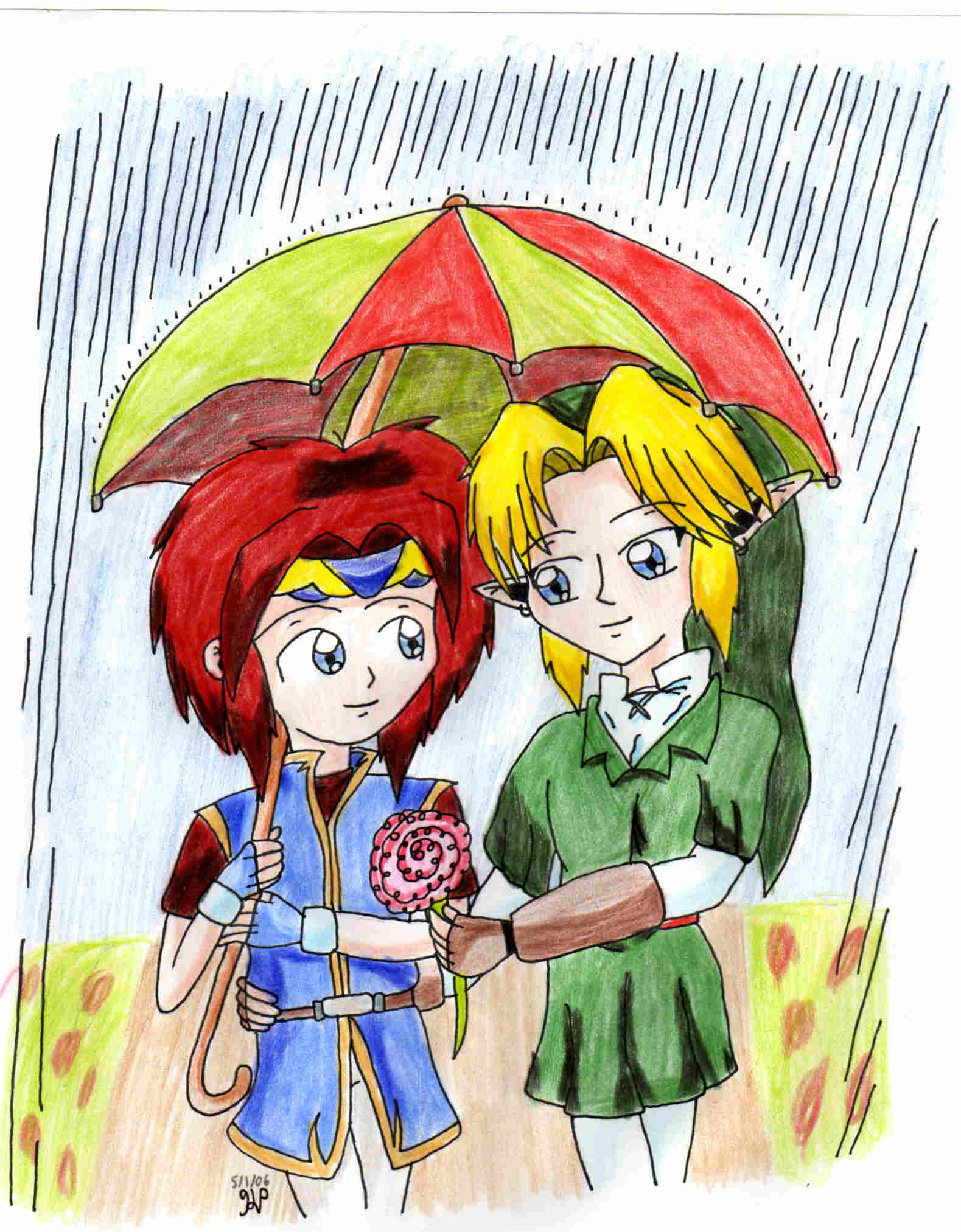 Spring Link and Roy by Nintendo_Nut