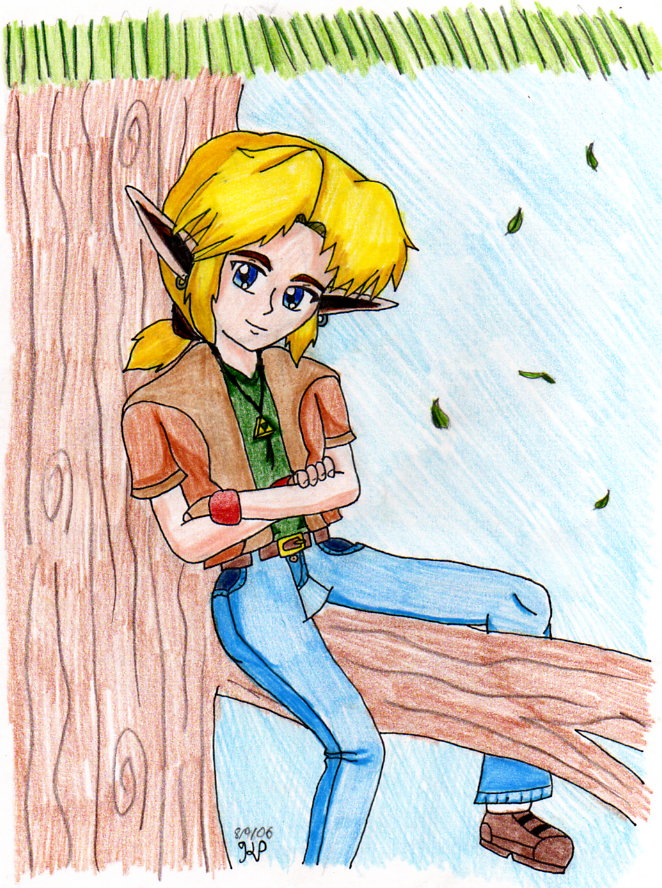 Link in a Tree by Nintendo_Nut