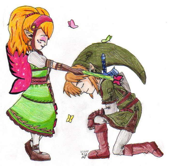 I knight you, Sir Link... by Nintendo_Nut