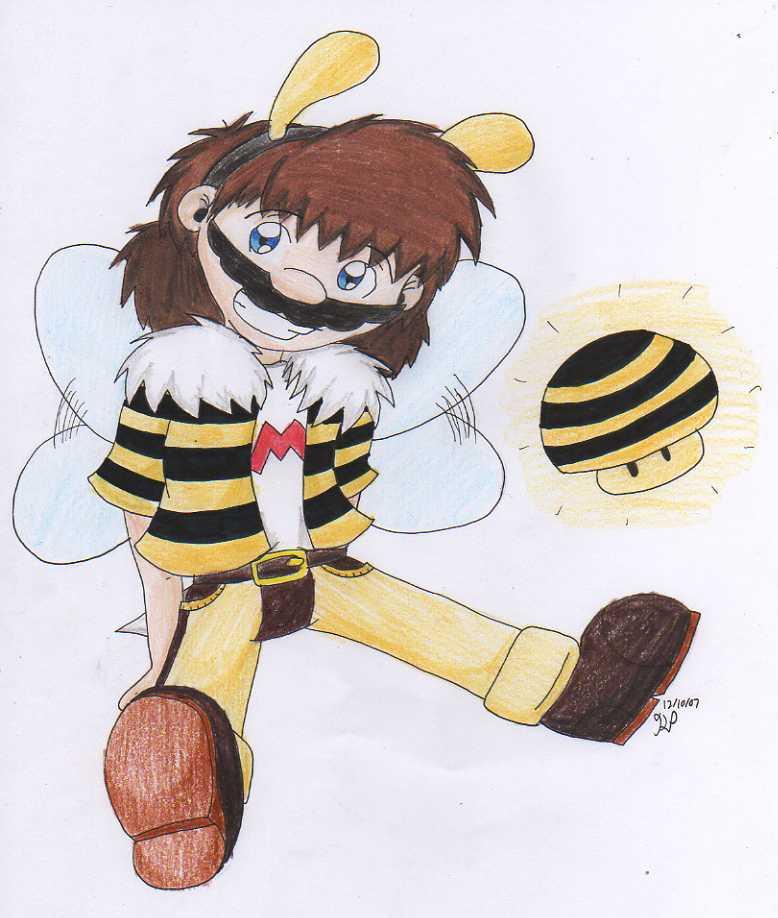 The Shrooms and the Bees by Nintendo_Nut