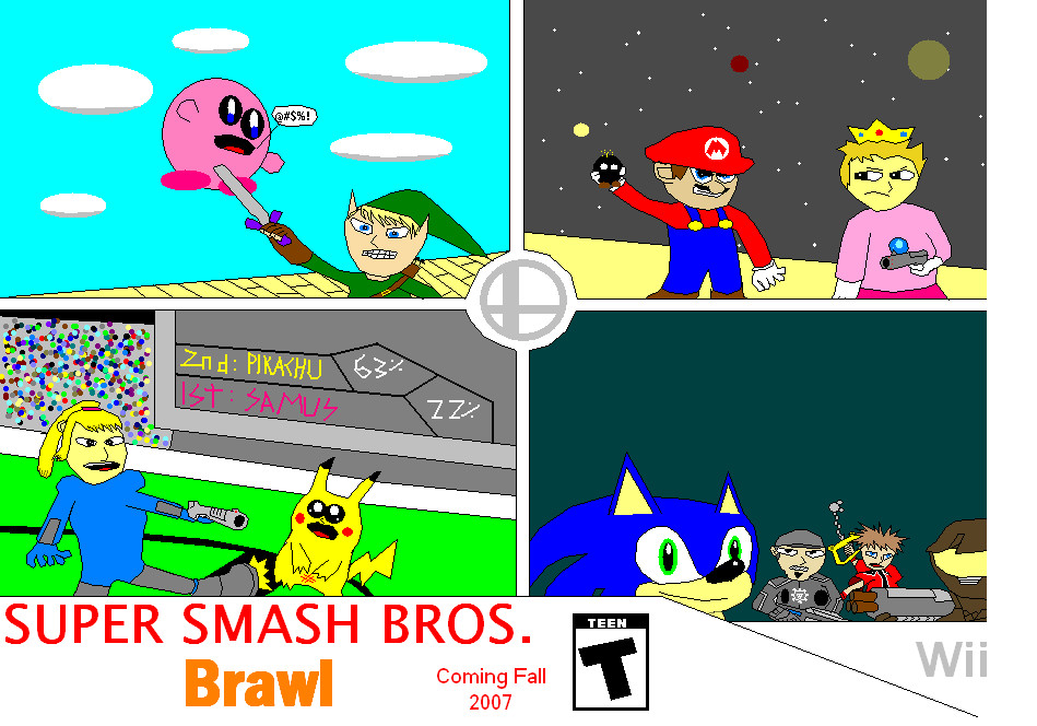 Smash Bros Brawl AD by Nintendude07
