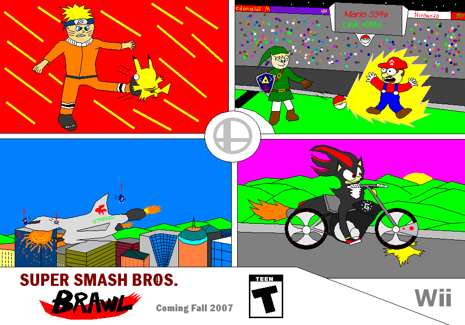 Super Smash Bros. Brawl AD 8 by Nintendude07