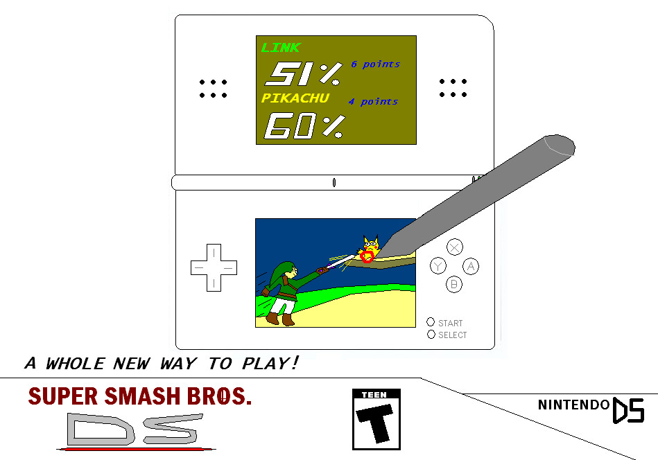 Super Smash Bros. DS Ad by Nintendude07