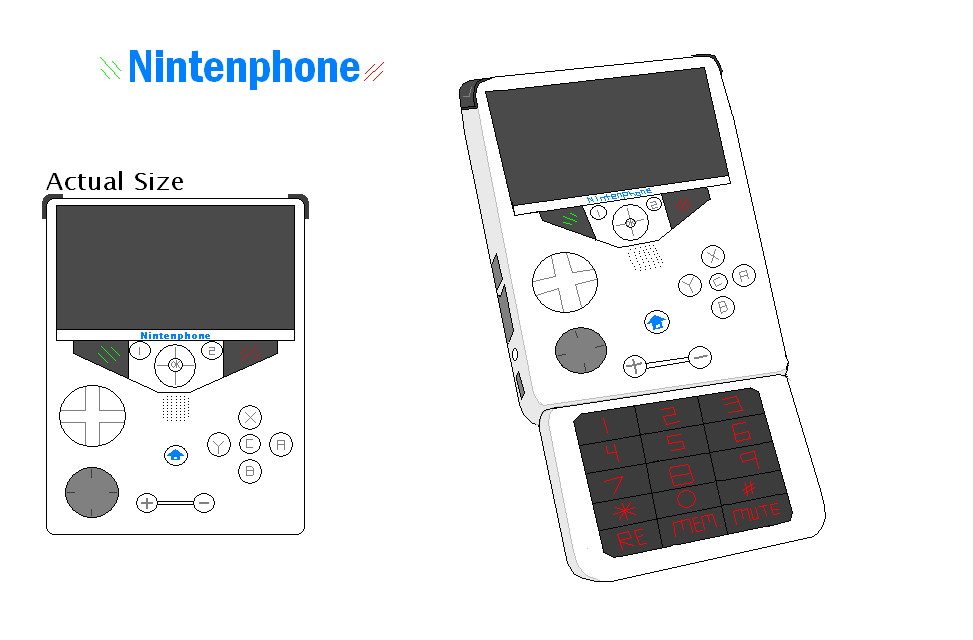 Nintenphone(Model 2) by Nintendude07