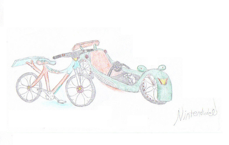 My Cool Bicycle 1 by Nintendude07