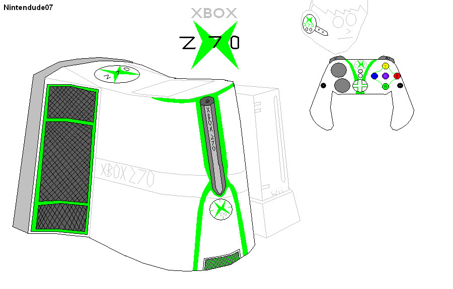 Xbox 270 concept by Nintendude07