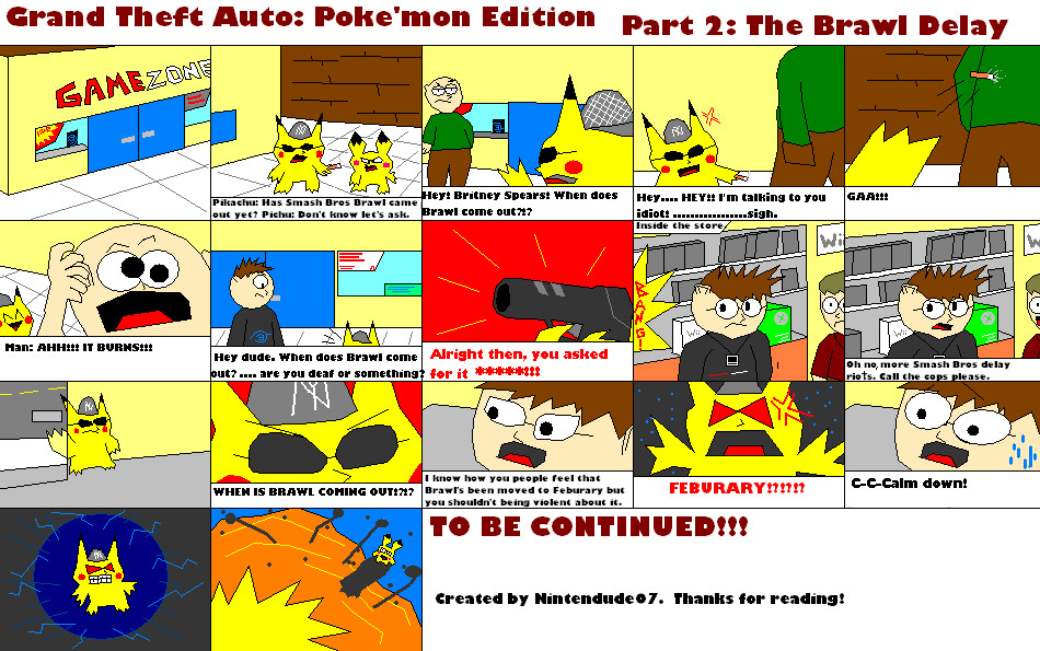 Grand Theft Auto: Pokemon Edition Comic 2 by Nintendude07