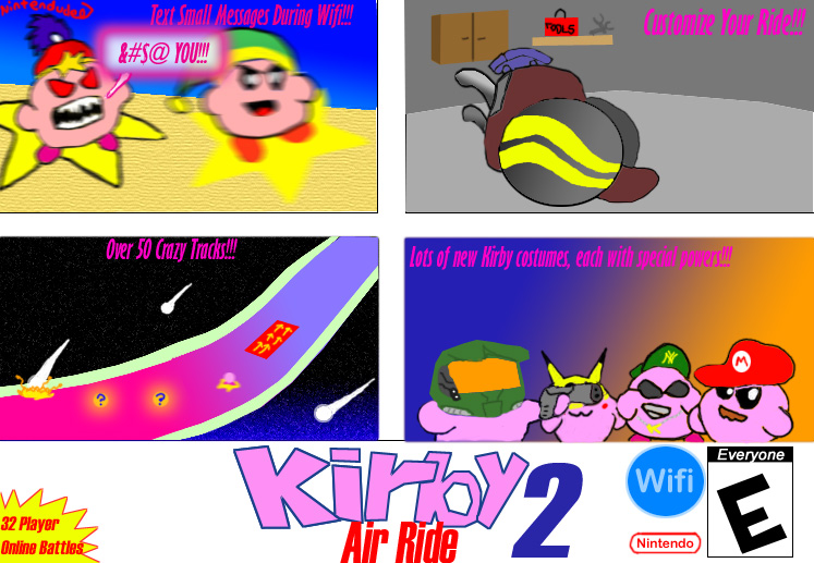 Kirby Air Ride 2 Ad by Nintendude07