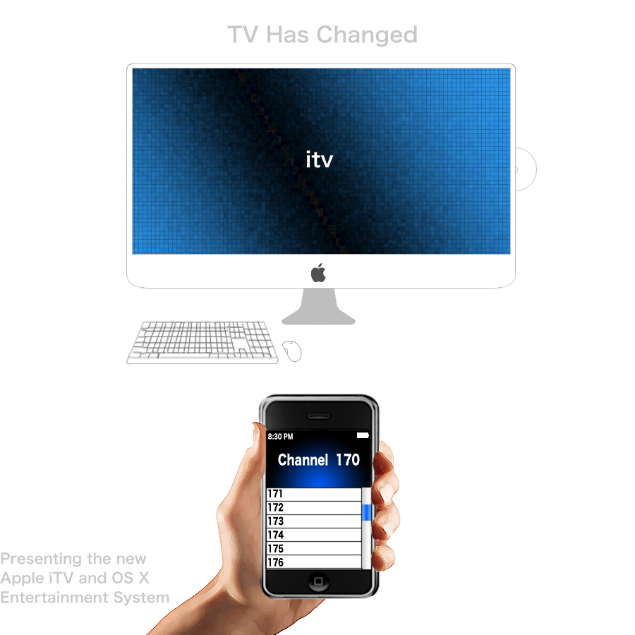 Apple iTV Television Concpet by Nintendude07