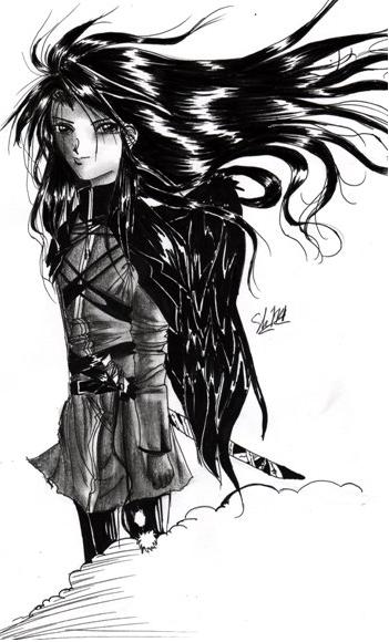 Sveeth Raven Form by NinthKitsuneTail