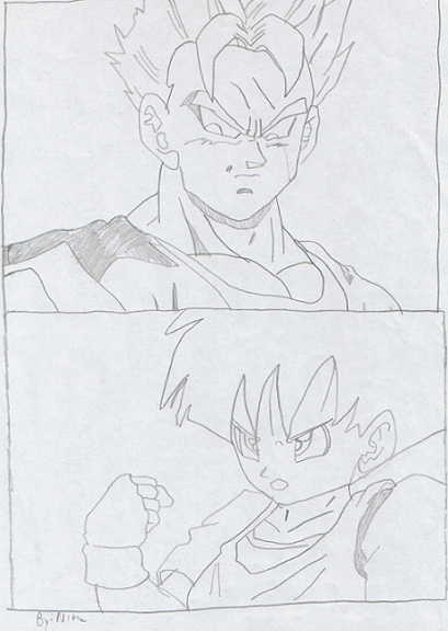 Gohan And Videl by Nitz