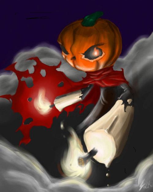 evil Pumpkin by No1zWannaBSom1z