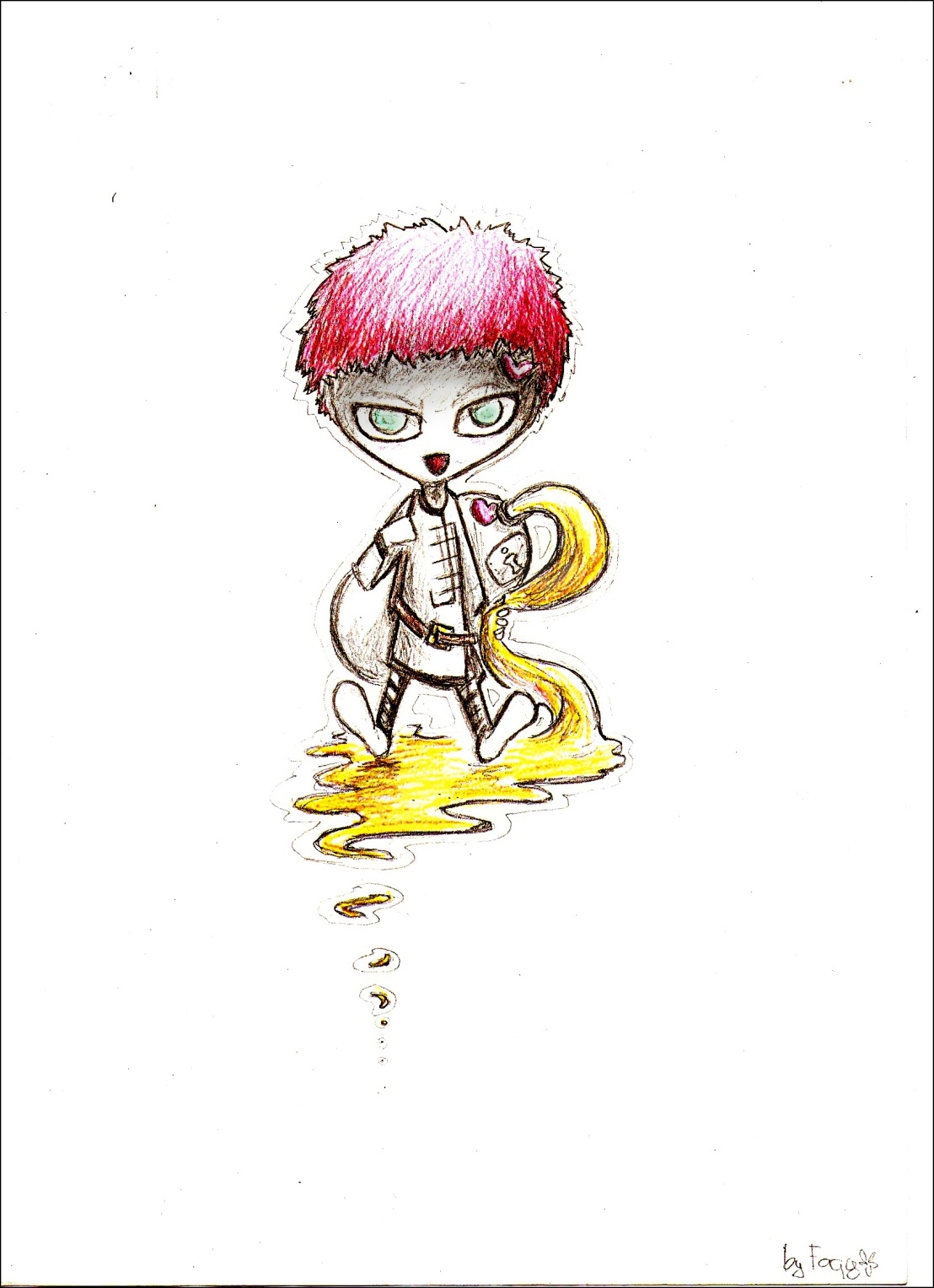 Gaara chibi by Noby