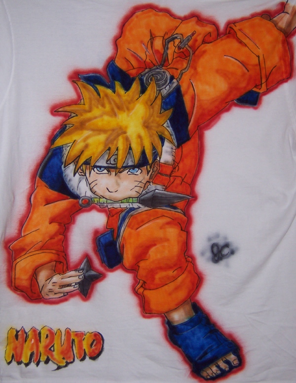 Naruto Airbrushed by Nocturne005