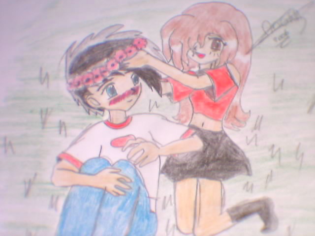 Anime Danny and Anouk ^^ by NoekieChan
