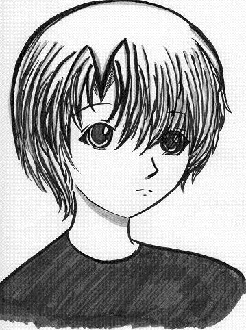 My first boy drawing by Nokutankisu
