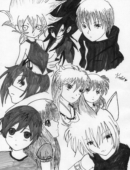 Random Anime Characters PT.1 by Nokutankisu