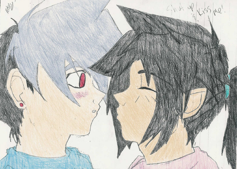 Rei and Kai: Pucker Up! by Notex2xSelf