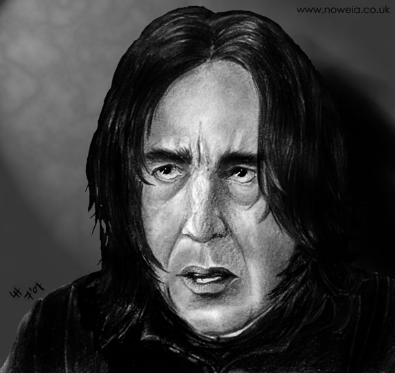 DH Spoiler - Snape by Noweia