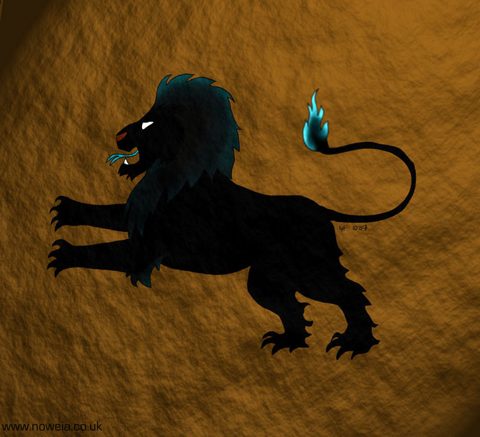Black Lion by Noweia