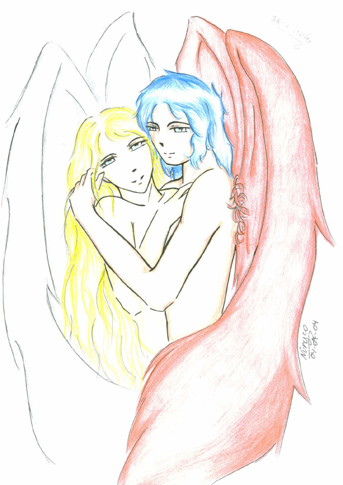 Ikki & Lucifer by Nuryco
