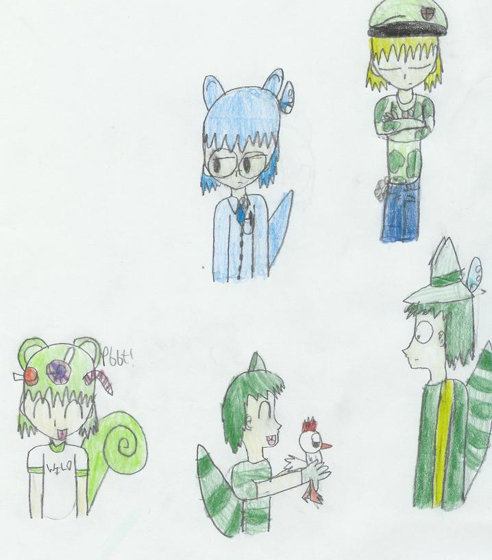 Some Drawings :3 by NuttyRulez221