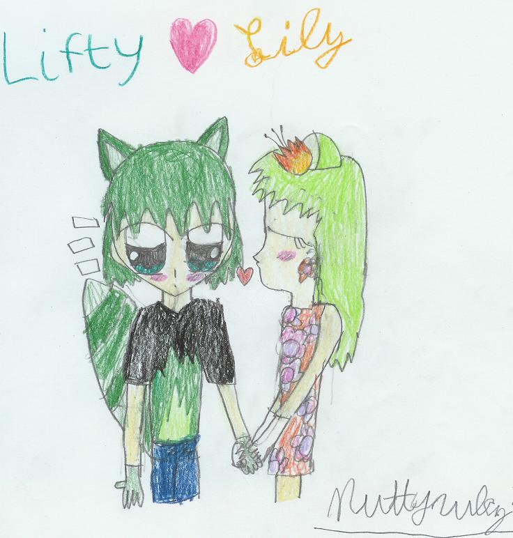 Lifty &hearts; Lily by NuttyRulez221