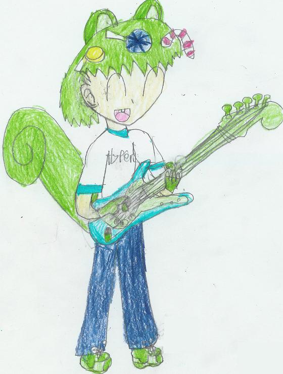 Nutty playing the guitar! by NuttyRulez221