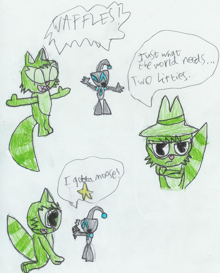 More Gir n Lifty crossover! by NuttyRulez221