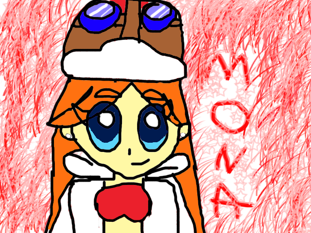 Mona (from Warioware) by NuttyRulez221