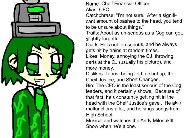 The CFO's Frofile by NuttyRulez221