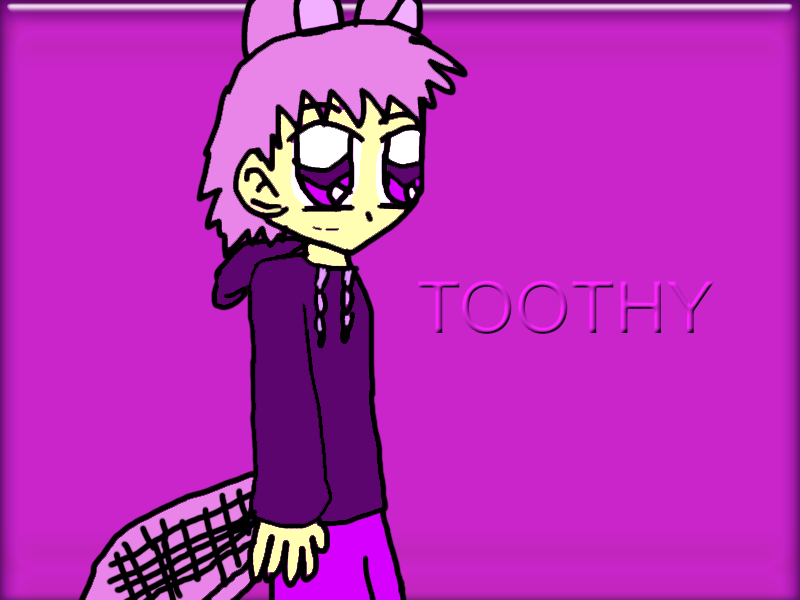 Human Toothy *Gift for Nighty and AbandonedTeen* by NuttyRulez221