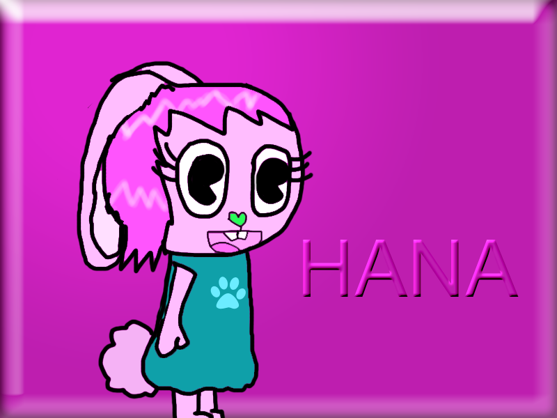 Hana the Lop-Eared Rabbit (new OC!) by NuttyRulez221