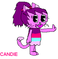 Candie on MS Paint by NuttyRulez221