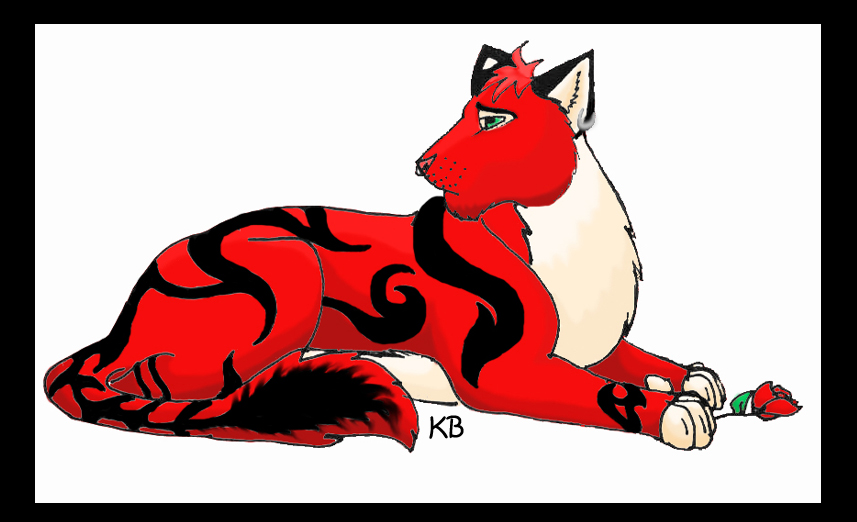 KB lying down (Colored) by Nyctra