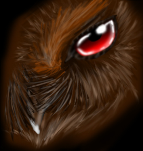 Evil Owl/Bird face? by Nyctra