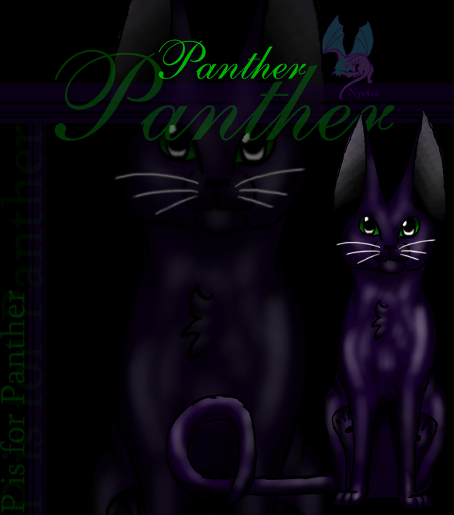 P is for Panther by Nyctra