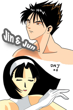 Jin &amp; Jun Kazama by nakomiah