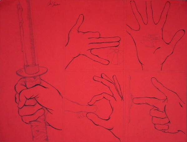 Kill Bill Hand Study by namlessnomad4