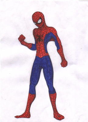 Spidey (with a broken Wrist?) by namlessnomad4