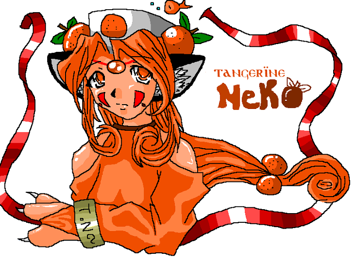 Tangerine Neko by nanoki