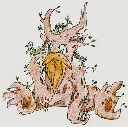 Chibi Treebeard!!!!!!!! by narakus_demon