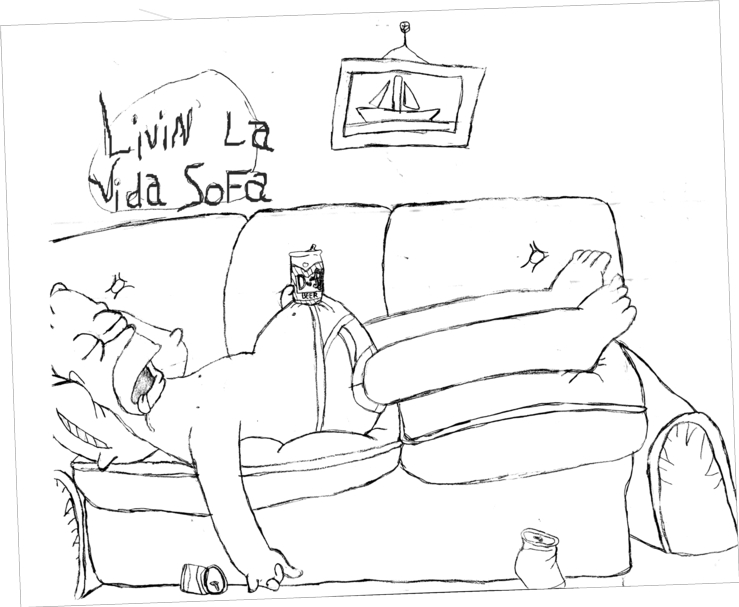 Livin La Vida Sofa by naruto12345